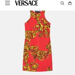 New versace mini dress